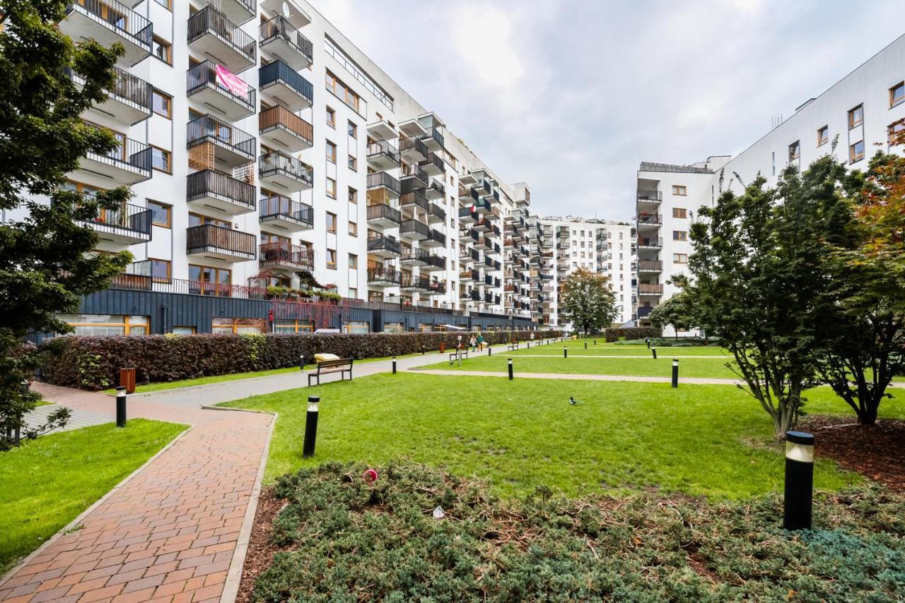 Wola Sunset Apartment Free Parking Warsawa Bagian luar foto
